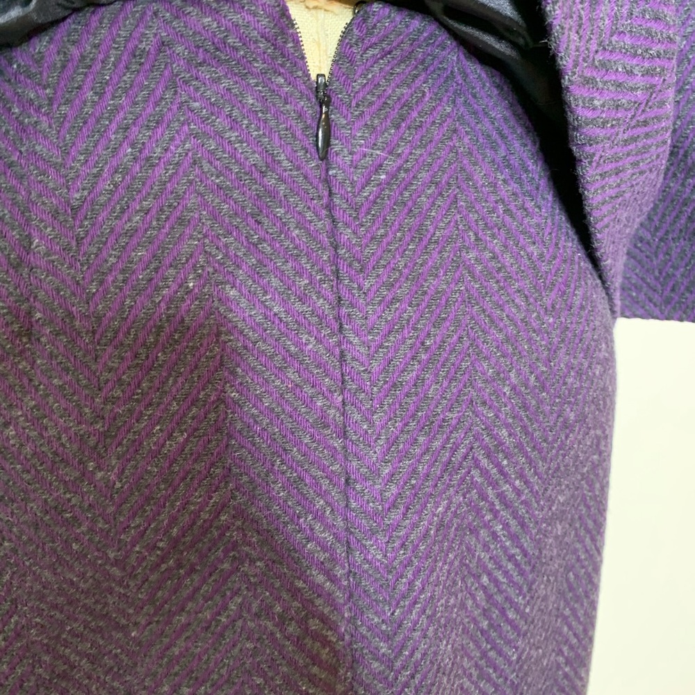PENDLETON Herringbone Wool Jkt/Skirt Suit Sz 8 - Picture 8 of 16